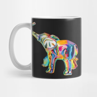 Repeat Rainbow Elephant Mug